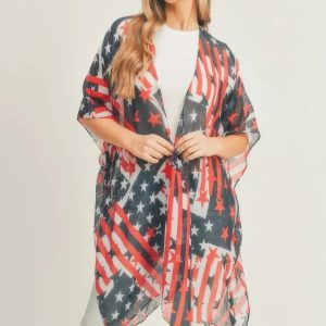 American Flag Kimono